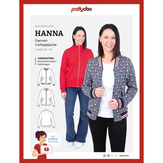 Pattydoo Papierschnittmuster Collegejacke Hanna