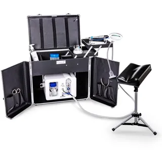 Fußpflege-Erstausstattung Sophia Fußpflegegerät mit Nasstechnik Ecomonium (Black Schwarz)