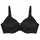 Damen BH Minimizer WP mit Bügel Gepolstert Verstellbare Träger 75E Schwarz 75E