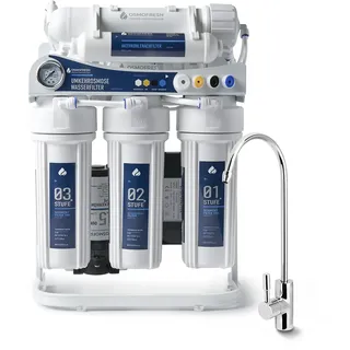 Osmofresh Osmoseanlage Proline X3 - 600 GPD | Premium Osmosehahn GRATIS