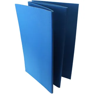Budodrake Gymnastikmatte -faltbar- blau (BFP708135) Yogamatte Fitnessmatte