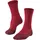 Wool Trekkingsocken Damen scarlet 41-42