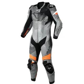 Macna Ignite, perforierte 1-Teiler Motorrad Lederkombi 56