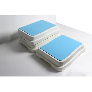 Vital Comfort Trittstufe Badezimmer, Anti-Rutsch, 3er
