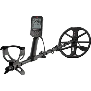 MineLab Equinox 900 zusammenklappbarer Metalldetektor, Schwarz