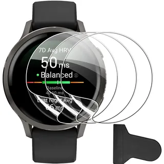 FDHYFGDY 3x Schutzfolie für Garmin Venu 4 41mm/Garmin Venu 3s 41mm, HD Schutzfolie [Kratzfest + Vollständige Abdeckung], Displayschutz Kompatibel mit Garmin Venu 4 - Blasenfreie Folie