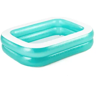 BESTWAY Family Pool 201 x 150 x 51 cm blau/weiß