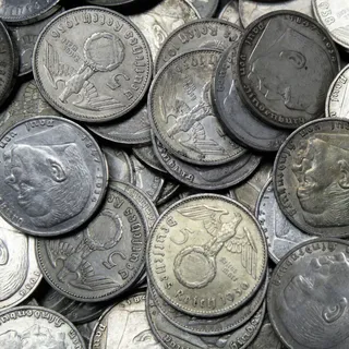 Silbermünze 5 RM-Hindenburg HK (Junk-Bag) 100x 5RM