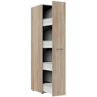 Sconto Apothekerschrank 30 x 54 x 185 cm Beige