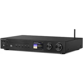 Soundmaster ICD4350SW CD-Player Schwarz WLAN, DAB+, CD-Player, Bluetooth®, Internetradio