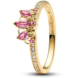 Pandora Damenring Disney Prinzessin Rapunzel Tiara Goldfarben