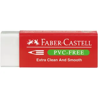 Faber-Castell Radiergummi PVC-FREE weiß