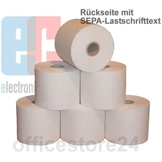 EC-Thermorollen, bedruckt - 57mm / 39 / 12mm - Karton á 50 Stück - BPA-frei