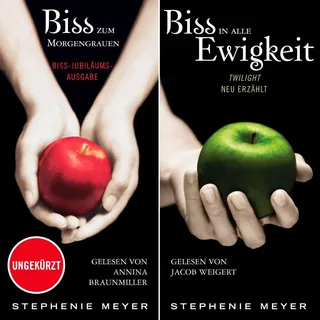 Bella und Edward: Biss-Jubiläumsausgabe - Biss zum Morgengrauen / Biss in alle Ewigkeit von Stephenie Meyer / Silberfisch / MP3 Hörbuch