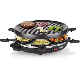 Princess Raclettegrill/Tischgrill, 800 W, schwarz,