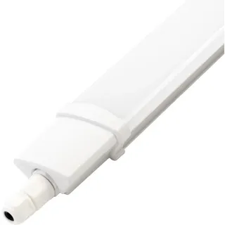 LUXULA 1 x 36W Wannenleuchte 120 cm weiß