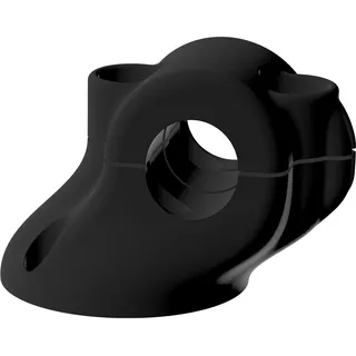 GPS Lenkerhalterung passend für Tomtom Rider 400, 410, 450, 500, 550 | Garmin Zumo XT XT2 | Motorrad | Halterung | Lenker | Schwarz | Wasserfest (22mm)