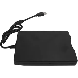 USB-Diskettenleser, 3,5 Zoll Tragbares Externes Diskettenlaufwerk mit 720 KB, 1,44 MB und 12 Mbit/s, Plug-and-Play für PC-Laptop