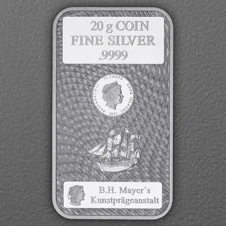 Silbermünzbarren 20g New Generation 19% (Cook Islands)