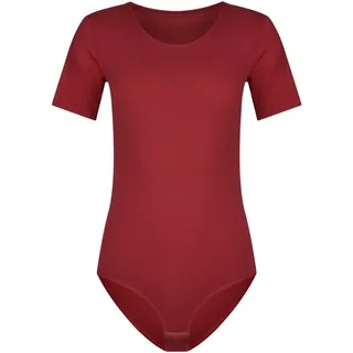 Evoni Damen Body kurzarm bordeaux L - L