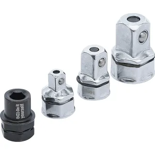 BGS Diy 98210 | Adapter-Satz für Ratschen-Ringschlüssel 4-tlg.