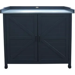 HABAU Gartenschrank Roger 98 x 45 x 95 cm Anthrazit