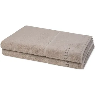 Saunatuch 2 x 80 x 200 cm cashmere