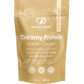 Nature Heart Creamy Protein Vanilla Dream 450 g Pulver