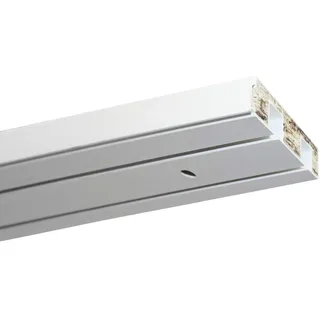 GARDINIA Vorhangschiene 2-läufig GE2 Weiß 120 cm