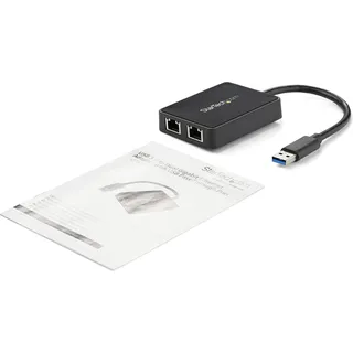 Startech USB 3.0 SuperSpeed auf Dual Port Gigabit Ethernet Adapter