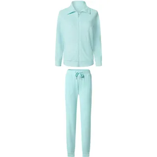 ESMARA® Damen Hausanzug Nicki (Blau, XL(48/50))