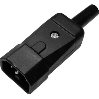Martin Kaiser Kaiser 749/sw Kaltgeräte-Steckverbinder 749 Serie (Netzsteckverbinder) 749 Stecker, gerade Gesamtpolzahl: 2 + PE 10 A Schwarz 1 St.