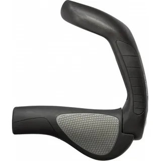 Ergon GP5 Fahrradgriffe schwarz/grau 140/140 mm
