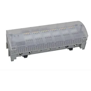 Möhlenhoff GmbH Modulanschlussleiste Alpha-Basis 230 V - Grau/Transparent
