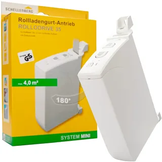 Schellenberg RolloDrive 35 Gurtwickler Aufputz bis 4 m2
