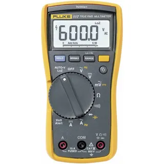 Fluke 117 Hand-Multimeter kalibriert (ISO) digital CAT III 600 V Anzeige (Counts): 6000