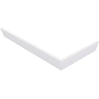 Polysan s.r.o. Eckschürze KARIA 120x80 Eckschürze, Höhe 11cm, links, Polysan-48812L weiß