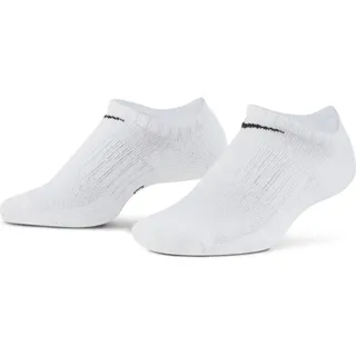 Nike Everyday Cushioned No-Show-Trainingssocken White/Black 42-46