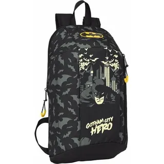 Safta Mini-Rucksack, vertikal, Batman Hero bunt, Estándar