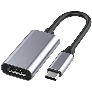 USB C auf HDMI Adapter, Type C zu HDMI 4K Adapter für MacBok Pro 2020/19/18/17, Phone 15/15Pro, Pad Pro/Air, Pixelbook, XPS, Galaxy S20 / S10, Dell XPS 13/15