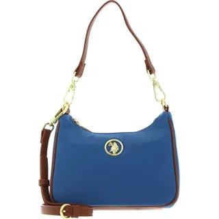 U.S. Polo Assn. Houston Hobo Bag XS Synthetik Light Blue/Tan