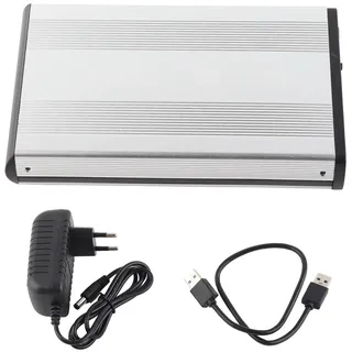 Externe 4-tb-festplatte Mit Usb 3.0 (5 Gbit/s), 3,5-zoll-aluminiumgehäuse Für Pc Und Reisen, 100–240 V Mit Eu-stecker