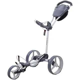 Big MAX Blade Trio 3-Rad Golftrolley Ultra flach 2023 (weiß)