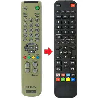 Fernbedienung passend für SONY KV-28EW20B | KV-28EW20E | KV-28EW20U