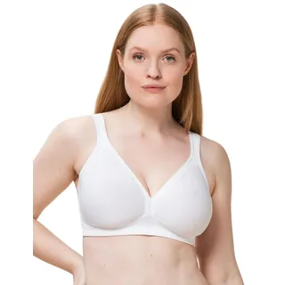Triumph Modern Soft + Cotton BH ohne Bügel 10186008 white 75B