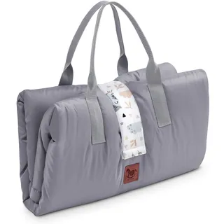 Pepi - Playmat Baby - Spielmatte Baby Faltbar - Spielmatte Kinder - Picknickdecke Wasserdicht 120x150 cm - Picnic Blanket für Kinder - Baby Matte - 100% Baumwolle - Forest Friends