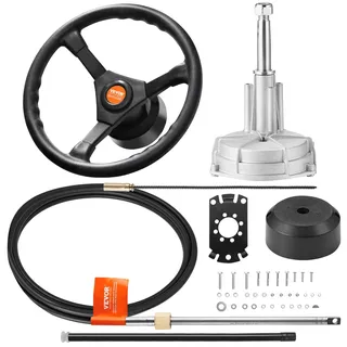 Vevor Außenbord-Lenksystem-Kit 14 Fuß Aluminium