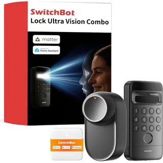SwitchBot Ultra Vision Bundle - Starter Set, Schwarz