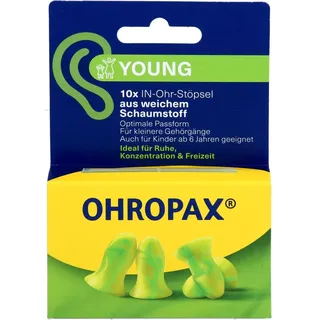Ohropax Young Schaumstoff In-Ohr Stöpsel 10 St.