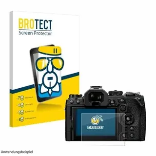 BROTECT AirGlass Schutz-Glas Panzer-Folie für Olympus OM System OM-1 Mark II